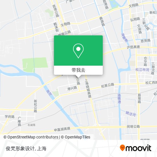 俊梵形象设计地图