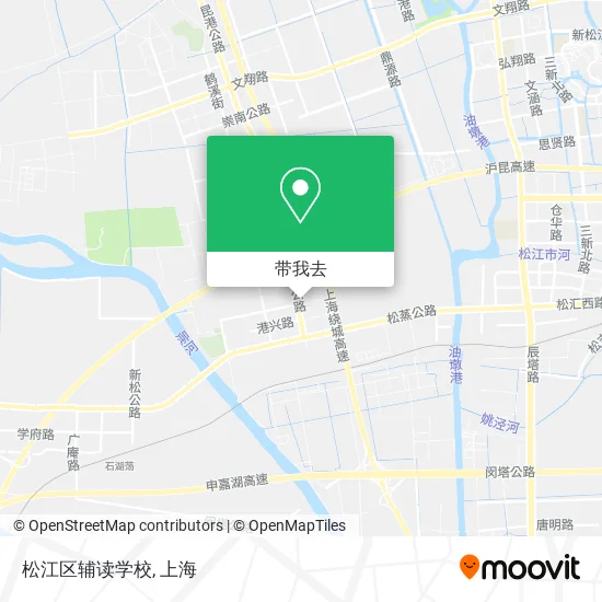 松江区辅读学校地图