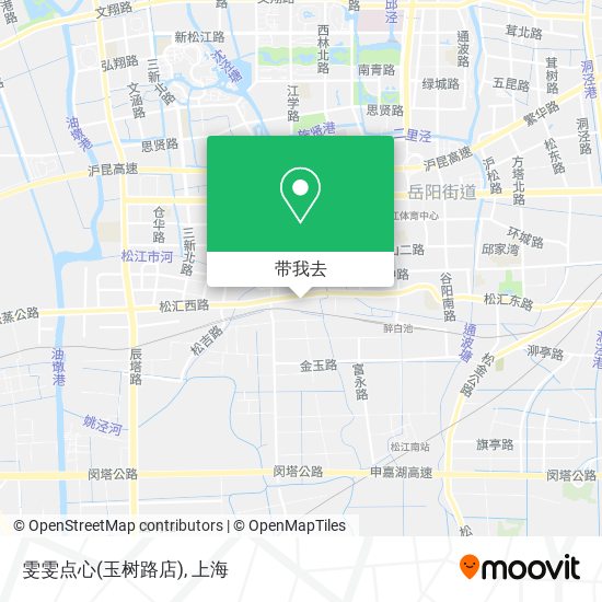 雯雯点心(玉树路店)地图