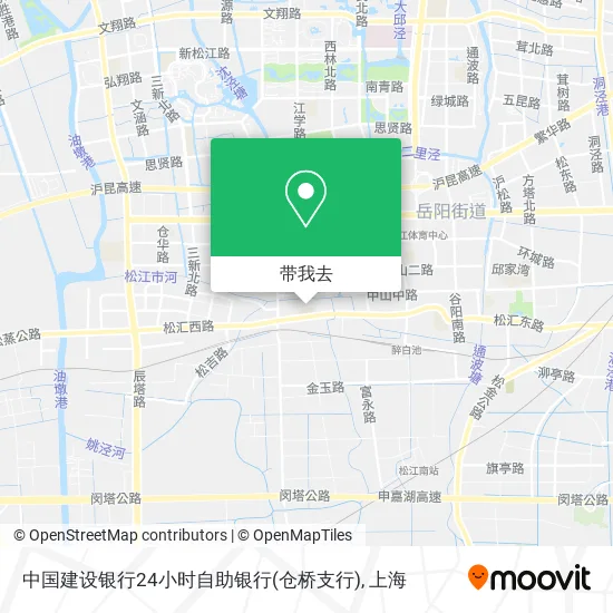 中国建设银行24小时自助银行(仓桥支行)地图