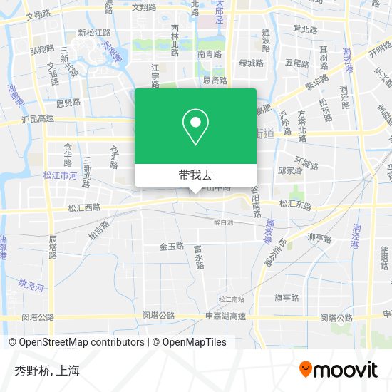 秀野桥地图