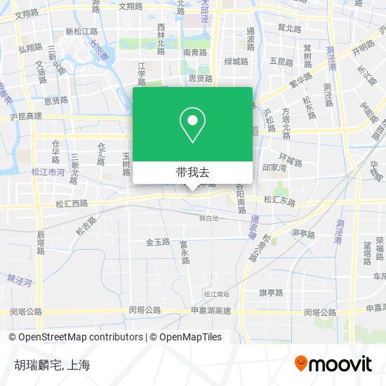 胡瑞麟宅地图