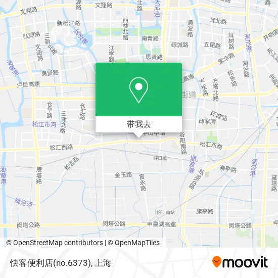 快客便利店(no.6373)地图