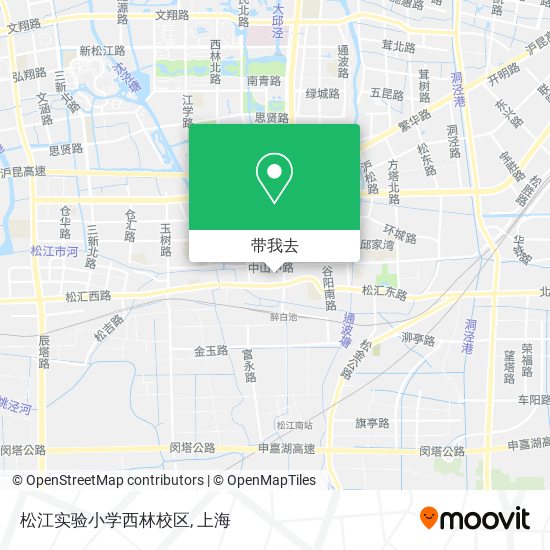 松江实验小学西林校区地图