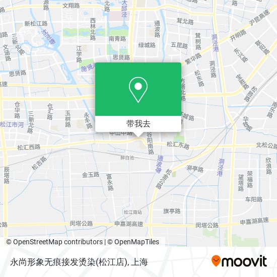 永尚形象无痕接发烫染(松江店)地图