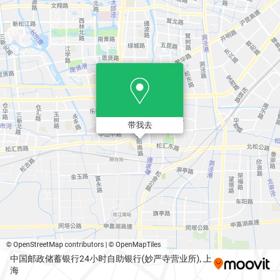 中国邮政储蓄银行24小时自助银行(妙严寺营业所)地图