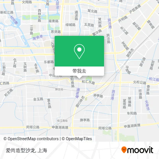 爱尚造型沙龙地图