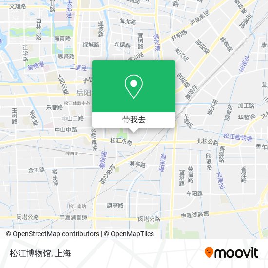 松江博物馆地图