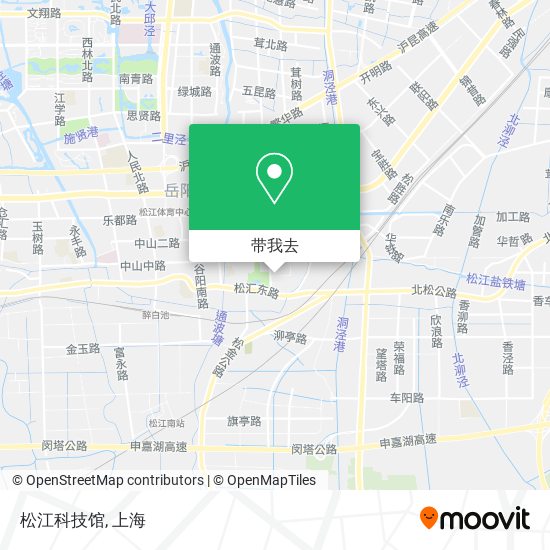 松江科技馆地图
