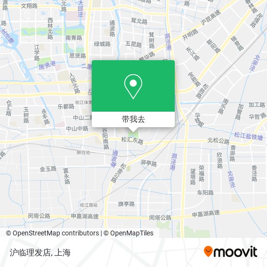 沪临理发店地图