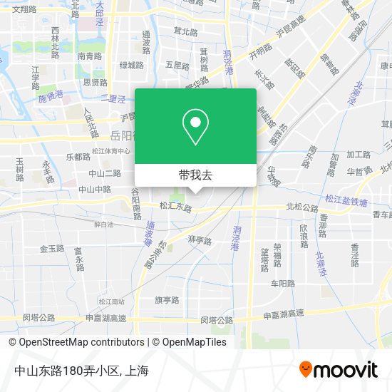 中山东路180弄小区地图