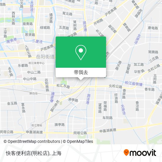 快客便利店(明松店)地图