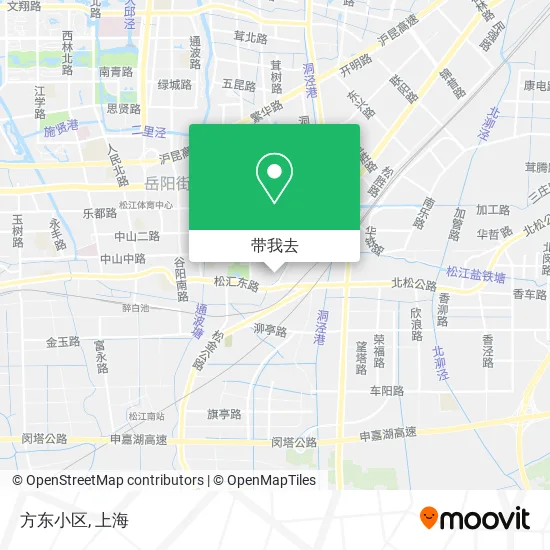 方东小区地图