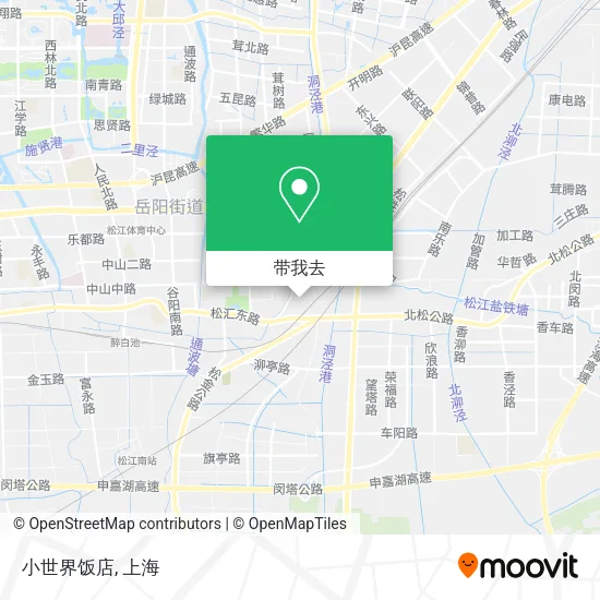 小世界饭店地图