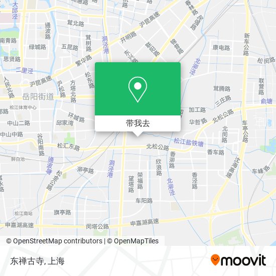 东禅古寺地图