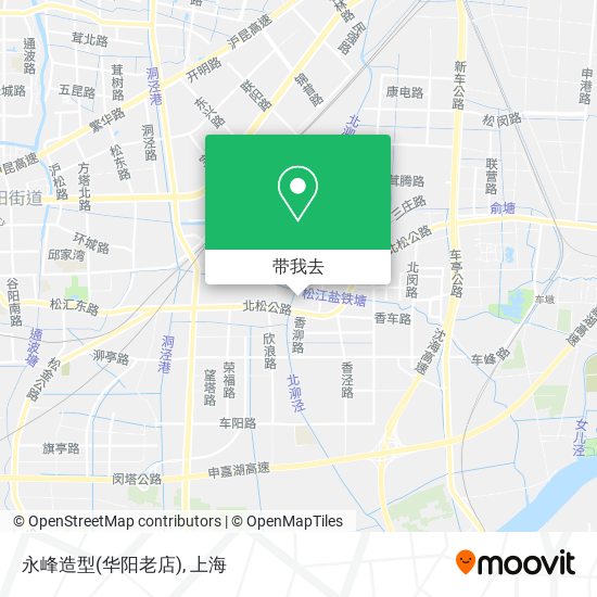 永峰造型(华阳老店)地图