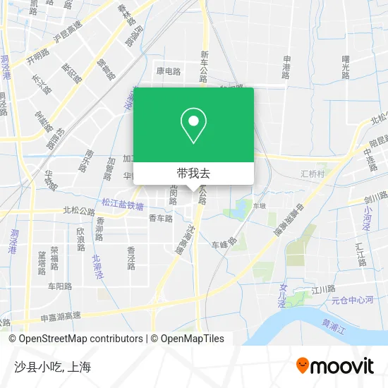 沙县小吃地图