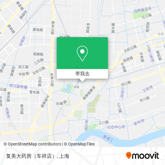 复美大药房（车祥店）地图