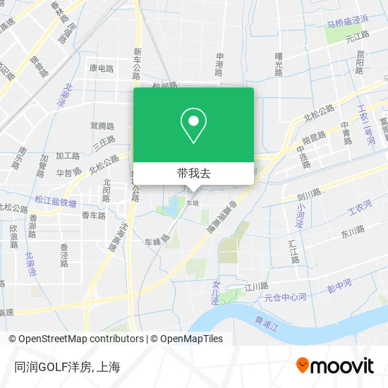 同润GOLF洋房地图