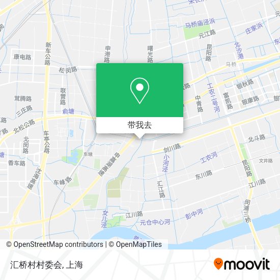 汇桥村村委会地图