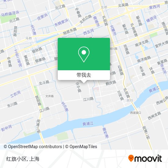 红旗小区地图