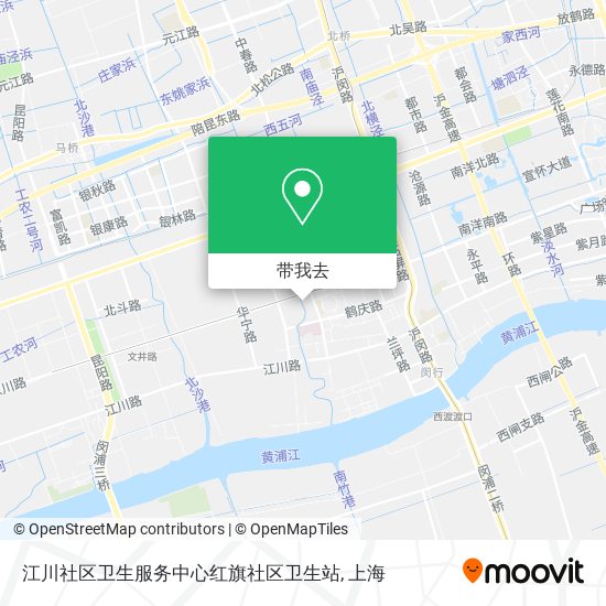江川社区卫生服务中心红旗社区卫生站地图