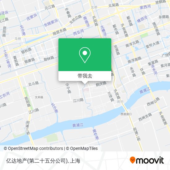 亿达地产(第二十五分公司)地图
