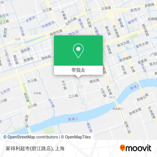 家得利超市(碧江路店)地图