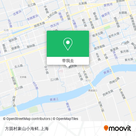 方圆村象山小海鲜地图