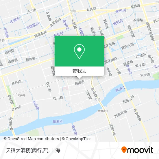 天禧大酒楼(闵行店)地图