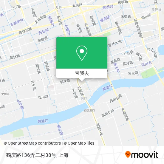 鹤庆路136弄二村38号地图