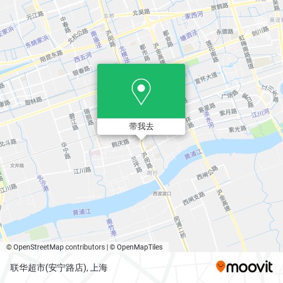 联华超市(安宁路店)地图