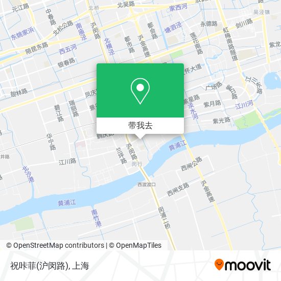 祝咔菲(沪闵路)地图