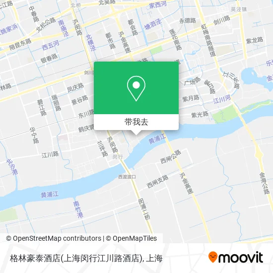 格林豪泰酒店(上海闵行江川路酒店)地图