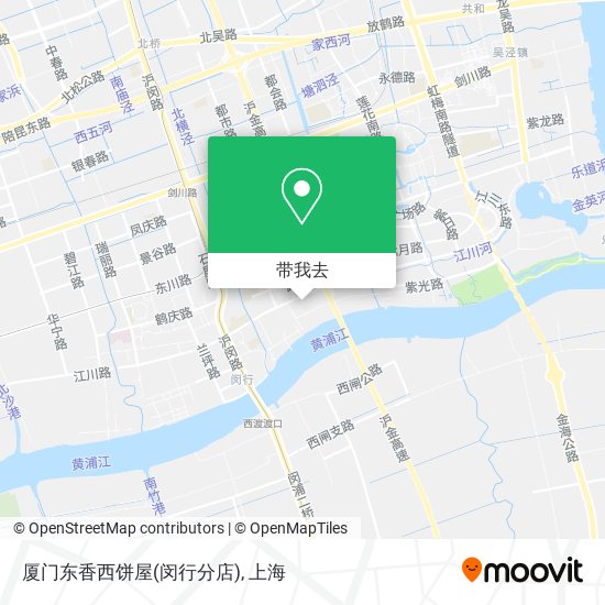 厦门东香西饼屋(闵行分店)地图