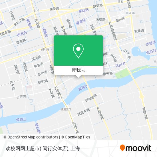 欢校网网上超市(·闵行实体店)地图