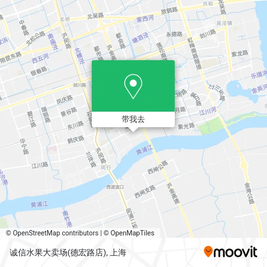 诚信水果大卖场(德宏路店)地图