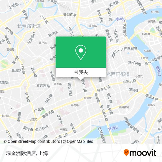瑞金洲际酒店地图