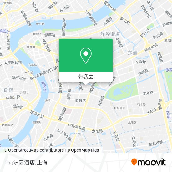 ihg洲际酒店地图