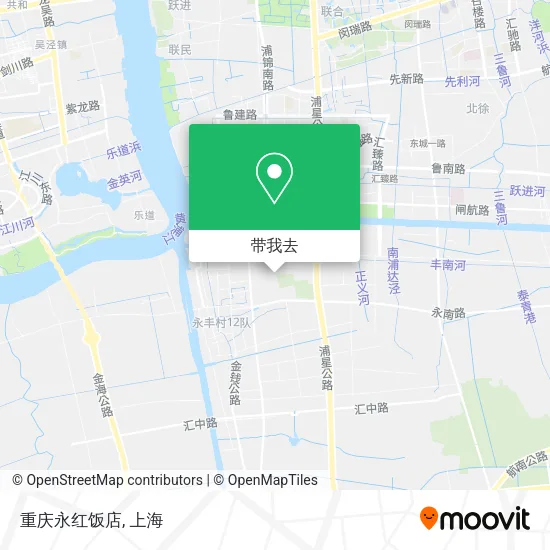 重庆永红饭店地图