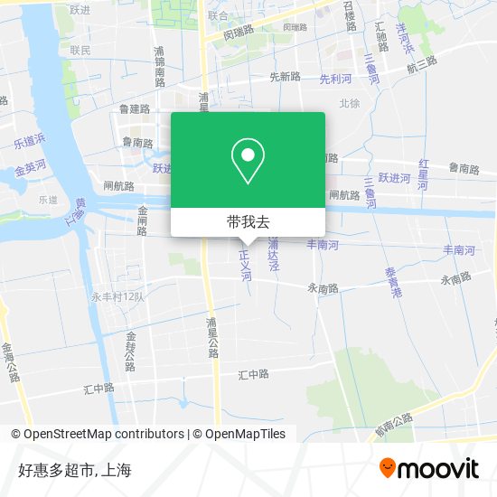 好惠多超市地图