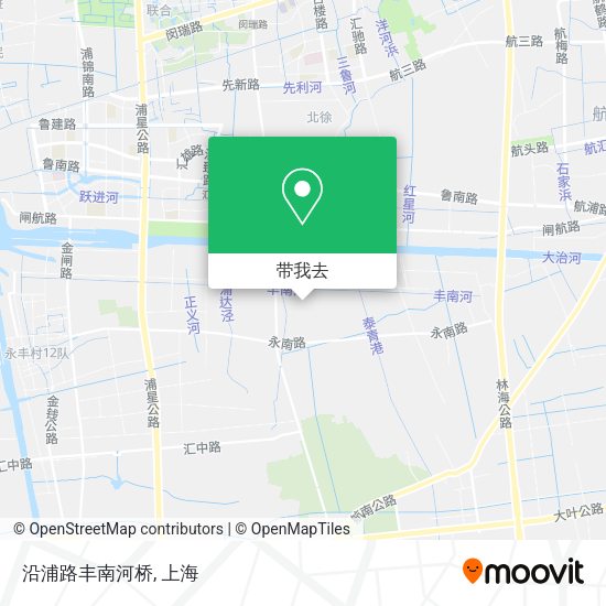 沿浦路丰南河桥地图