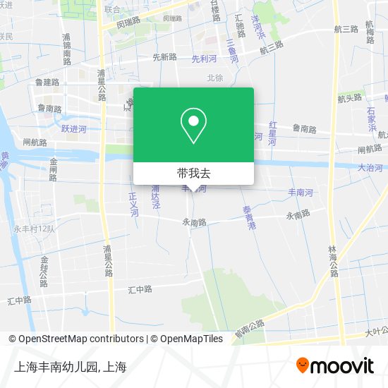 上海丰南幼儿园地图