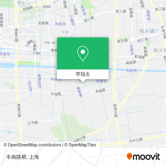 丰南路桥地图