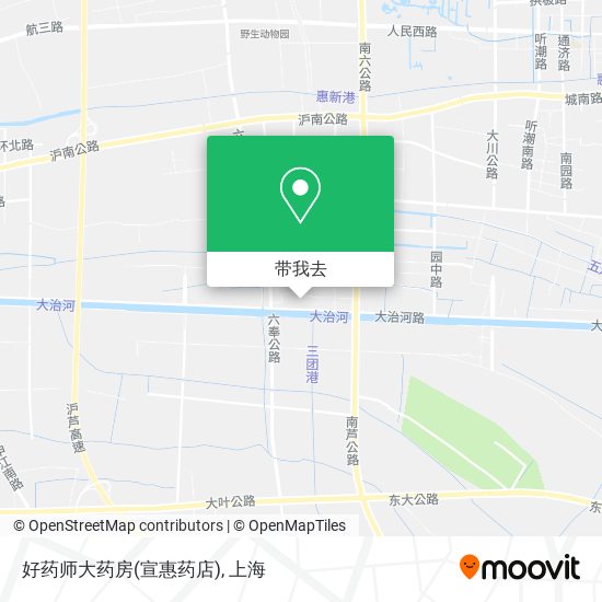 好药师大药房(宣惠药店)地图