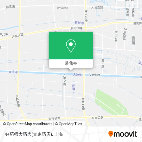 好药师大药房(宣惠药店)地图