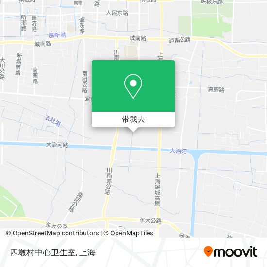 四墩村中心卫生室地图