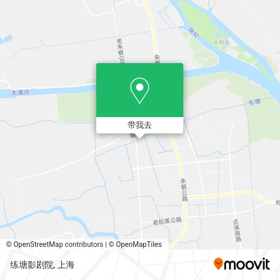 练塘影剧院地图