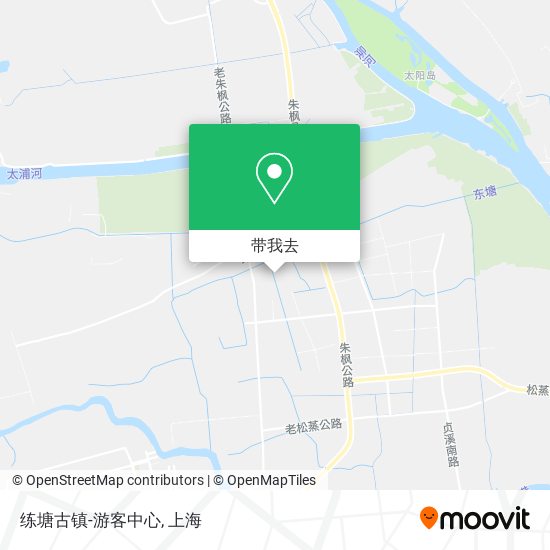 练塘古镇-游客中心地图