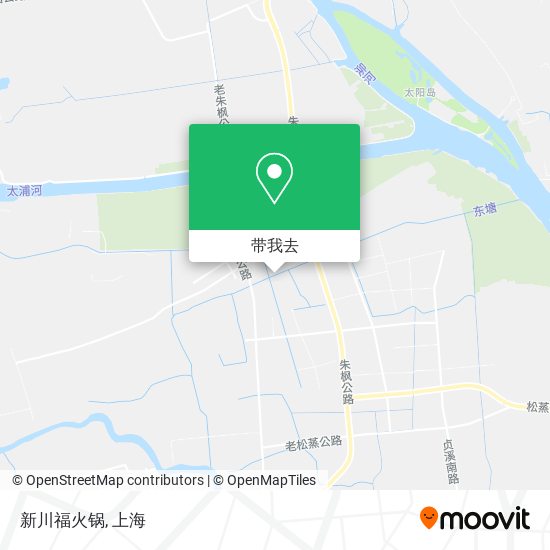 新川福火锅地图